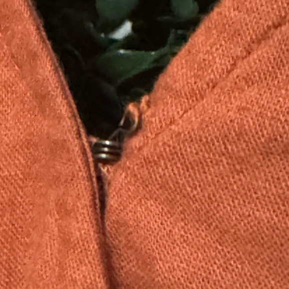 ABERCROMBIE & FITCH PUFF SLEEVE WRAP LOW VNECK BLOUSE - Picture 6 of 12